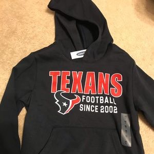 NFL Houston Texans football navy hoodie sweatshirt